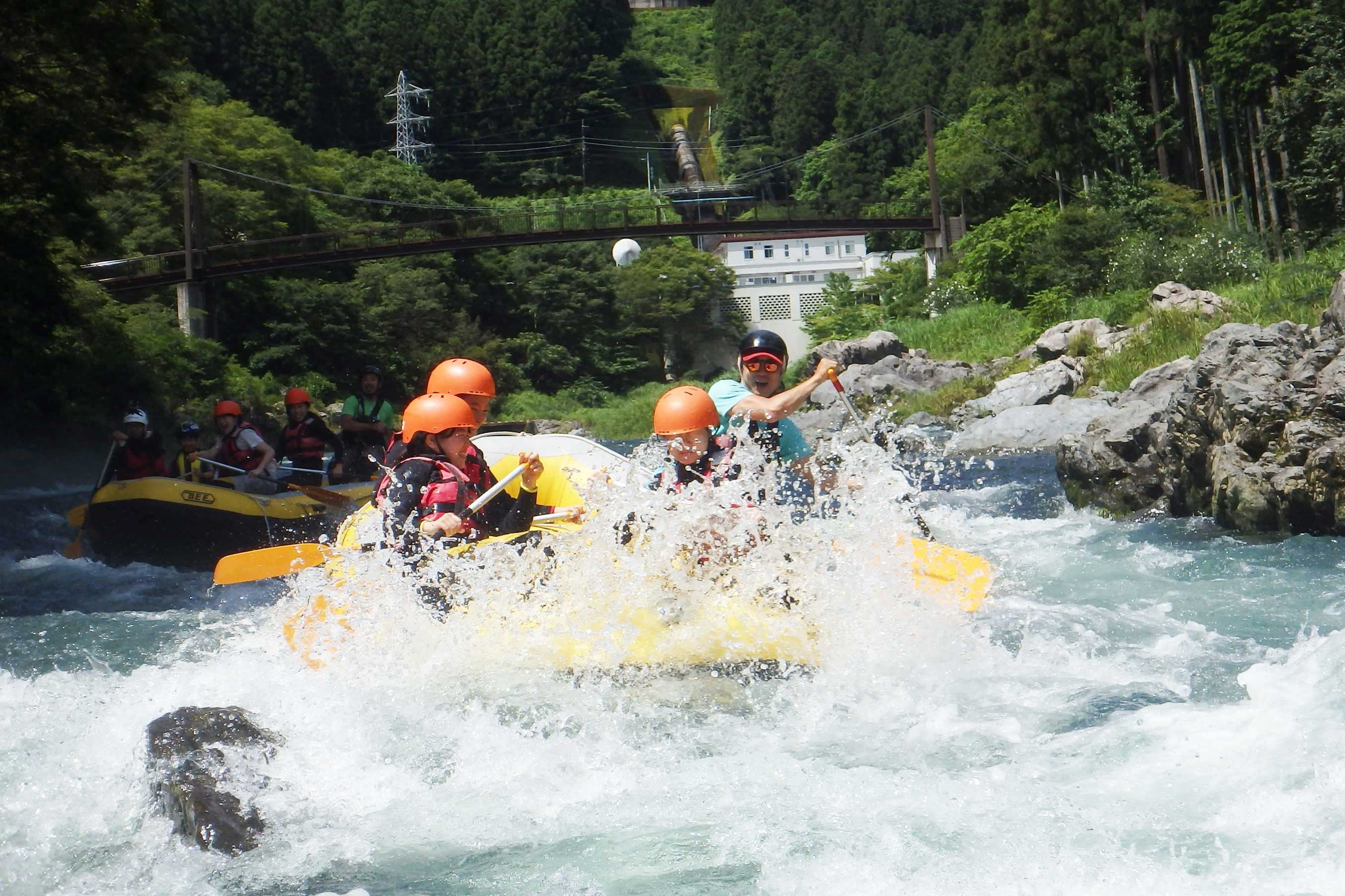 RAFTING IN OKUTAMA!